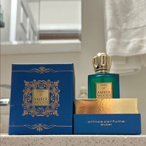 Gold and Blue Luxury Grooming Fragrance